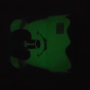 Glow in the dark Disney Minnie Mouse Ghost Loungefly.